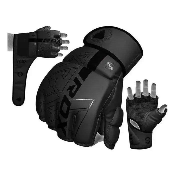 Перчатки для MMA RDX F6 Kara Matte Red Plus L/XL (GSR-F6MR-L/XL+) изображение 7