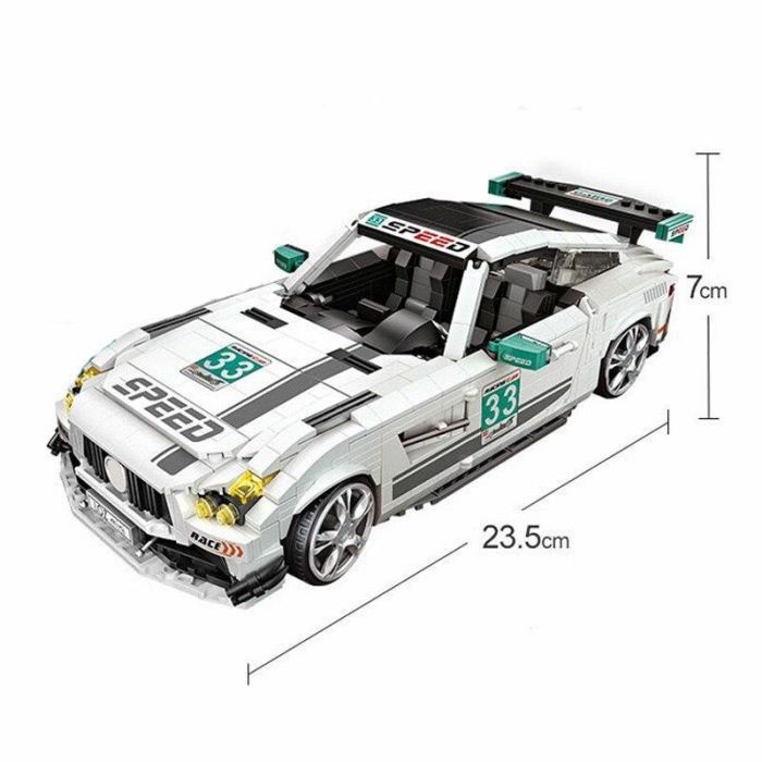 Конструктор LOZ mini Гоночный автомобиль (1128) изображение 2