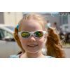 Детские солнцезащитные очки Koolsun Flex бело-бирюзовые 3+ (KS-FLWA003) изображение 2