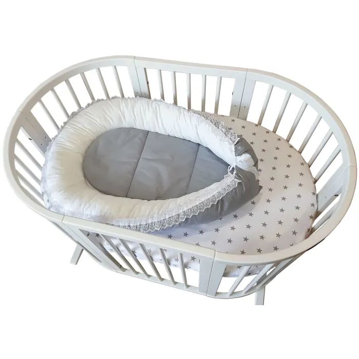 Детский постельный набор Ingvart Белая ночь в серых тонах плюс (8001-2) изображение 2