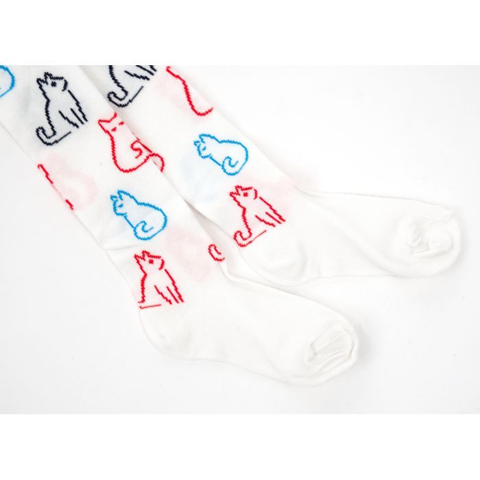 Колготки дитячі UCS Socks з котиком (M0C0301-2295-86G-cream) зображення 2