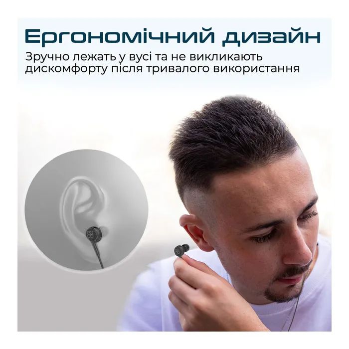 Навушники Promate Duet Black (duet.black) зображення 5