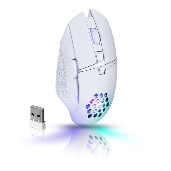 Мишка Defender Glory GM-514 LED Wireless White (52513) зображення 5