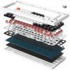 Клавиатура GamePro MK160W Hot-Swap Red Swich RGB USB UA White (MK160W) изображение 2