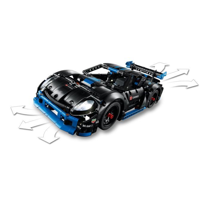 Конструктор LEGO Technic Автомобиль для гонки Porsche GT4 e-Performance (42176) изображение 5