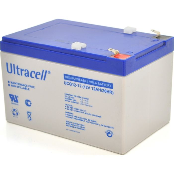 Батарея к ИБП Ultracell 12V-12Ah, AGM (UCG12-12)
