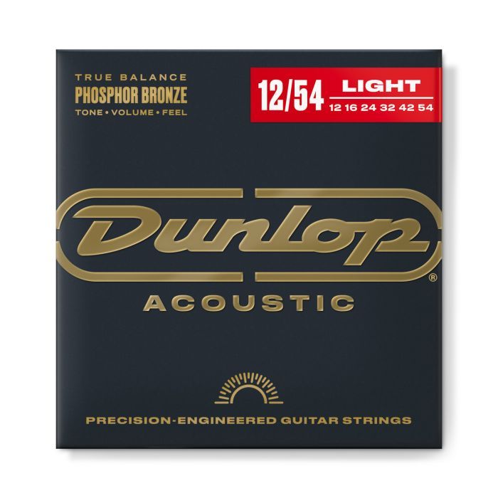 Струны для гитары Jim Dunlop Phosphor Bronze Acoustic Guitar Strings (12-54) (DAP1254)