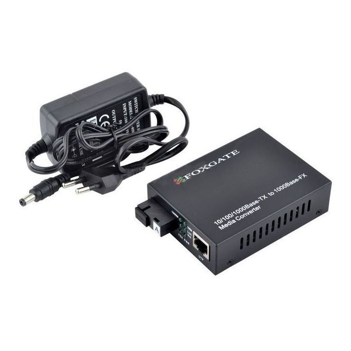 Медиаконвертер EC-Q-1G-1SM-1310nm-20-LFP FoxGate изображение 5