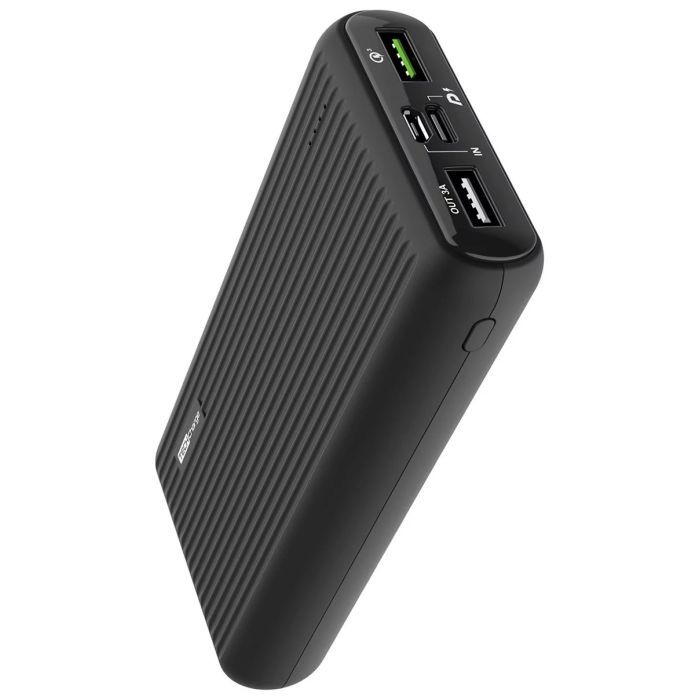 Батарея универсальная TechCharge 20000mAh, PD/18W, QC/3.0 (1742)