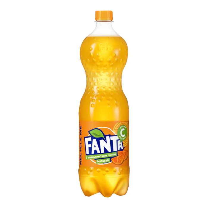 Напій Fanta Безалкогольний сильногазований соковмісний Апельсин 1.75 л (5449000132499)