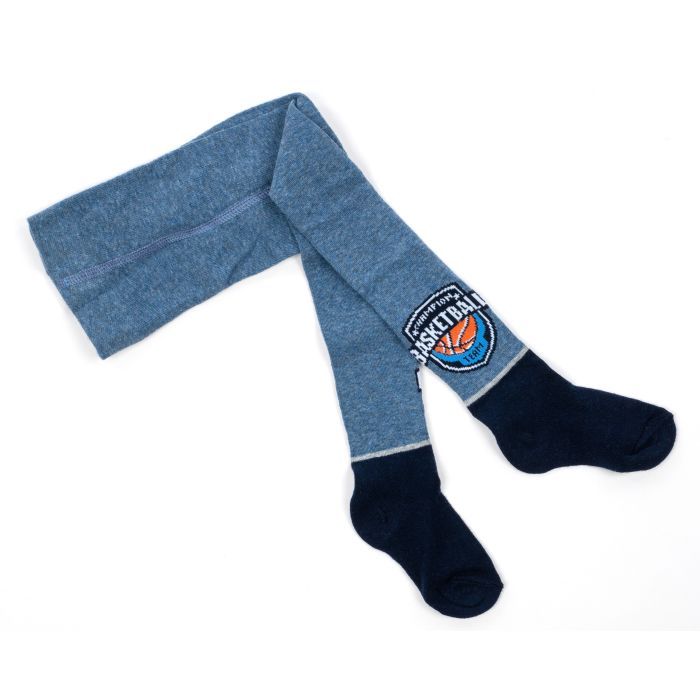 Колготки дитячі UCS Socks BASKETBALL (M0C0301-2095-1B-blue) зображення 2