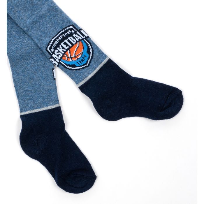 Колготки дитячі UCS Socks BASKETBALL (M0C0301-2095-1B-blue) зображення 3