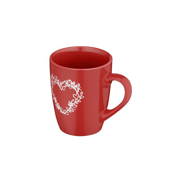 Чашка Ardesto Heart, 320мл, кераміка, червоний (AR3467R) изображение 4