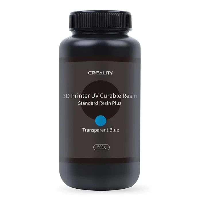 Фотополимерная смола Creality Resin, LCD Standard Plus 1кг, blue, transparent (3302020087) изображение 2