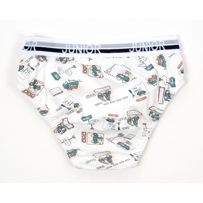 Трусы детские Sevim с машинками (7906-104B-cream) изображение 2