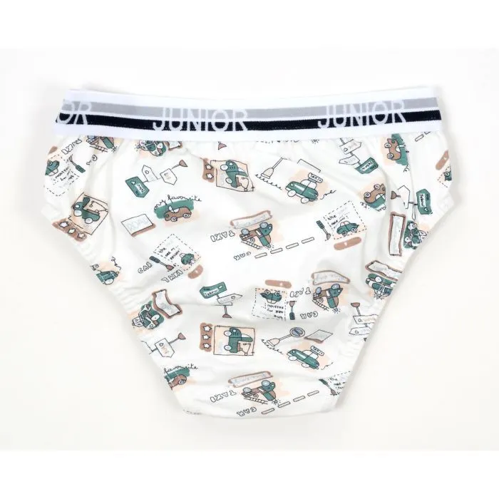 Трусы детские Sevim с машинками (7906-104B-cream) изображение 2