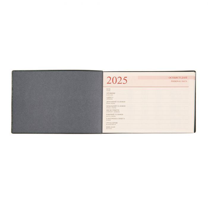 Тижневик Leo planner датований 2025 Apiro 10х15 см 128 сторінок (252571) зображення 3