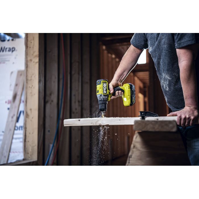 Шуруповерт Ryobi ударный ONE+ HP RPD18C-242S 18В, 1х2Ah, 1х4Ah, 54Нм 450·1700об/мин, сумка (5133004983) изображение 3