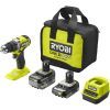 Шуруповерт Ryobi ударный ONE+ HP RPD18C-242S 18В, 1х2Ah, 1х4Ah, 54Нм 450·1700об/мин, сумка (5133004983)