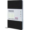 Еженедельник Axent датированный 2025 Partner City Soft 125х195 мм, черный (8521-25-01-A) изображение 7