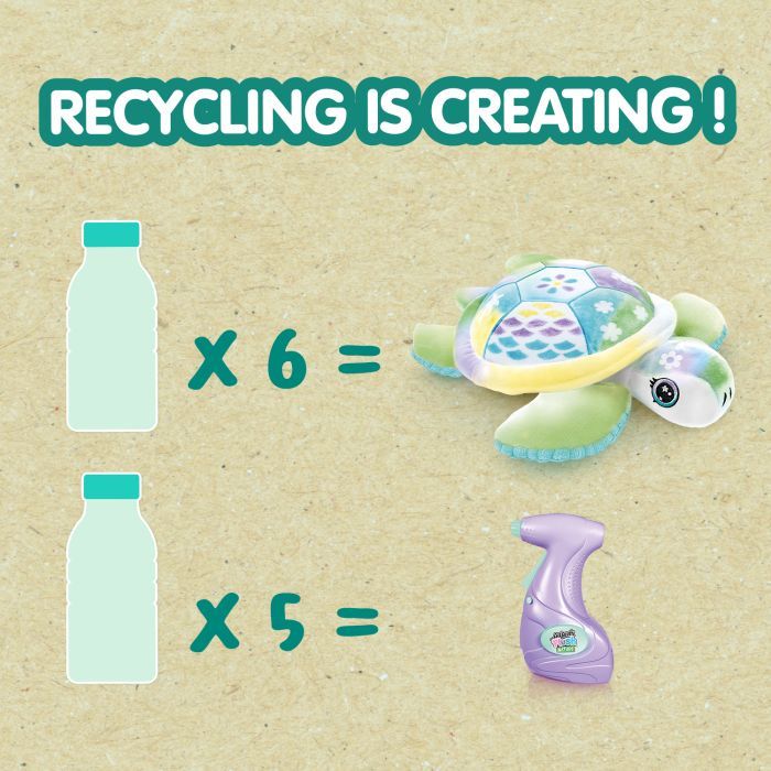 Набор для творчества Canal Toys DIY Airbrush Plush Nature Зеленая Черепаха (OFG280) изображение 7