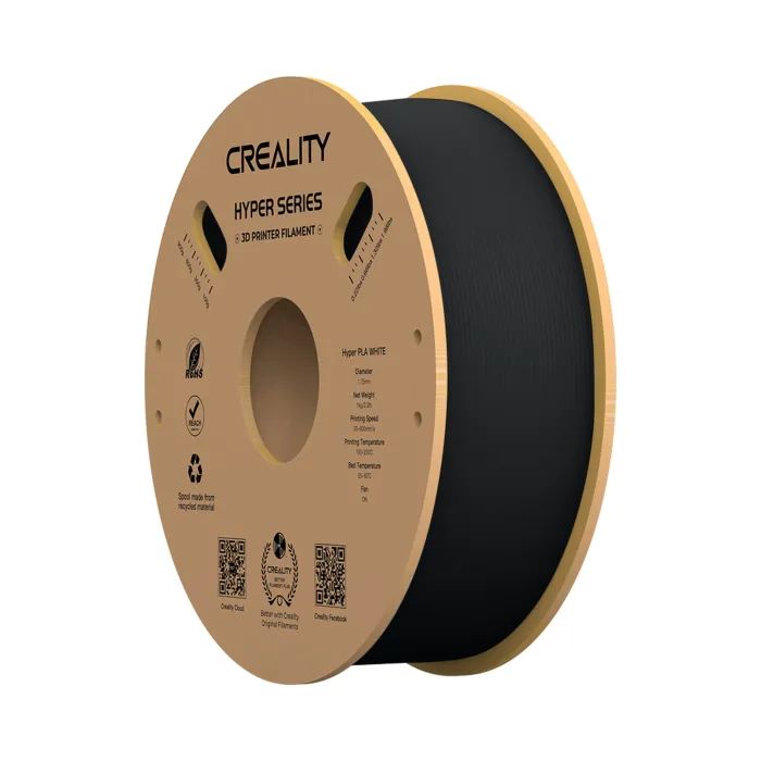 Пластик для 3D-принтера Creality PLA Hyper 1кг, 1.75мм, black (3301010343)