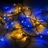 Гирлянда YES! Fun Нить 70 LED Желто-синяя 4.9 м 8 режимов Мерцания (974845) изображение 4