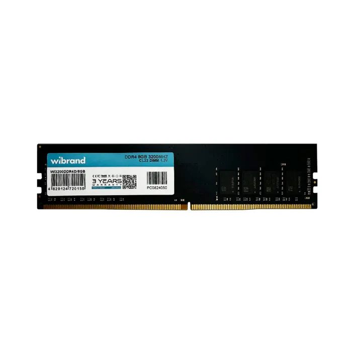 Модуль памяти для компьютера DDR4 8GB 3200 MHz Wibrand (WI3200DDR4D/8GB)