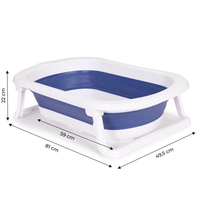 Ванночка Ecotoys CARE Blue (HA-B27 BLUE) изображение 10