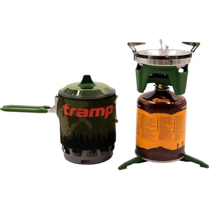 Горелка Tramp система для приготування їжі UTRG-115-olive + Картридж 230гр (UTRG-115-olive+UTRG-003) изображение 2