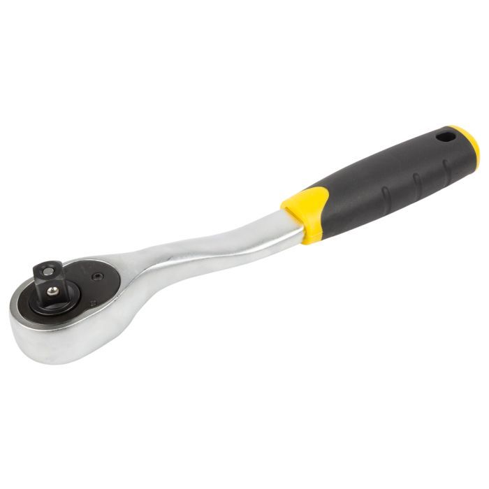 Тріскачка Sigma із вигнутою ручкою 1/2" 250мм 72T CrV (6050091) зображення 5