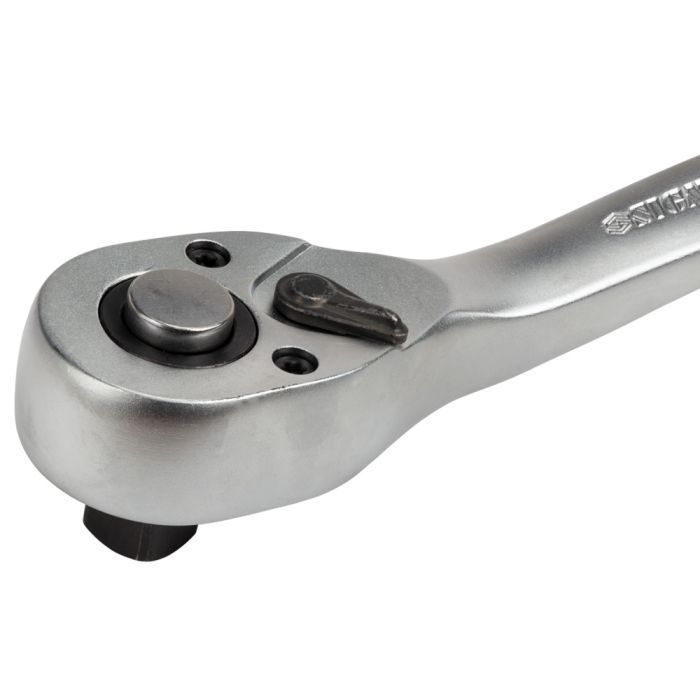 Тріскачка Sigma із вигнутою ручкою 1/2" 250мм 72T CrV (6050091) зображення 6