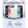 Батарея универсальная Baseus MagPro 5000mAh 20W, White (PPCXZ05) (P10064100222-00) изображение 4