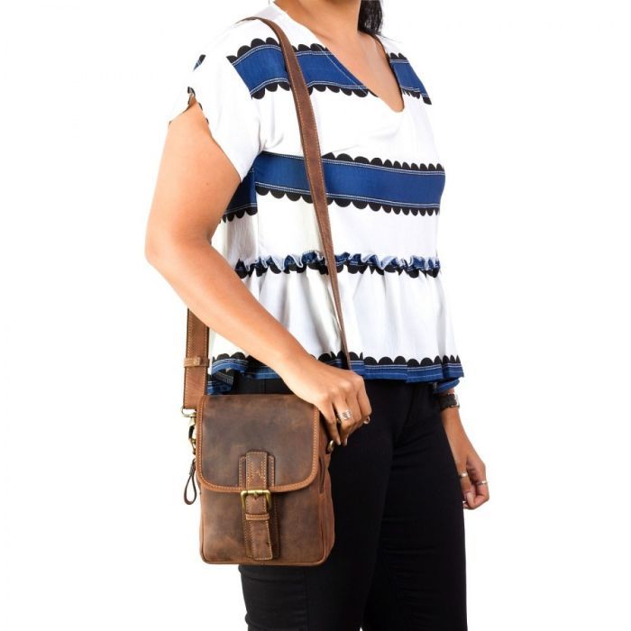 Сумка Visconti 16208 Jules Oil Tan (16208 OIL TAN) изображение 7