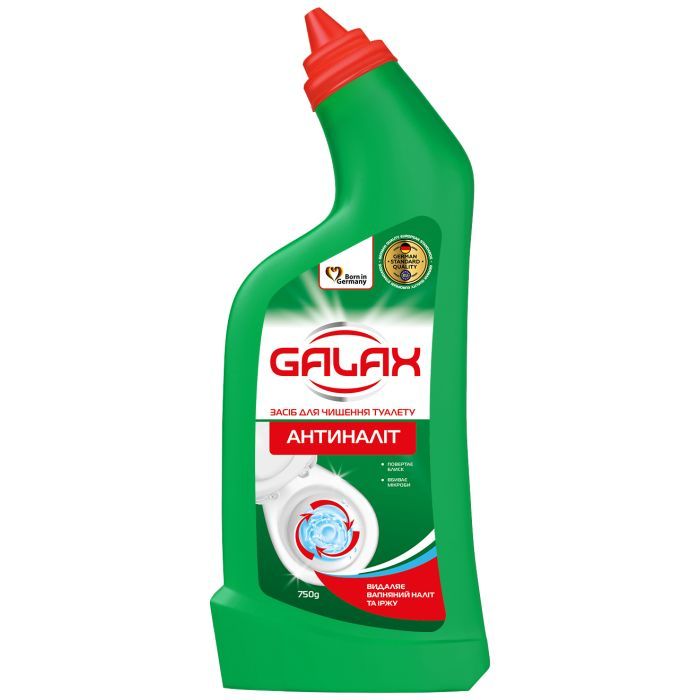 Засіб для чищення унітазу Galax Антиналіт 750 г (4262396145369)