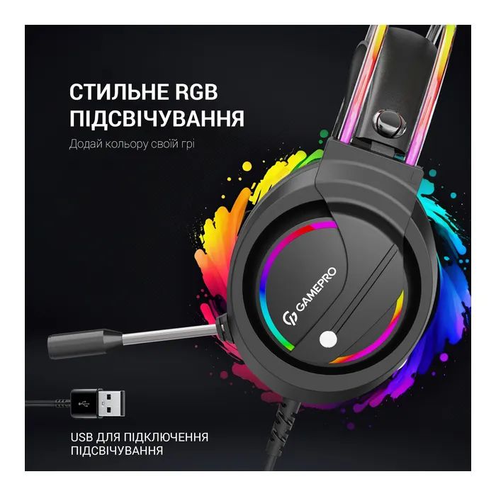 Навушники GamePro HS733 Black (HS733) зображення 10