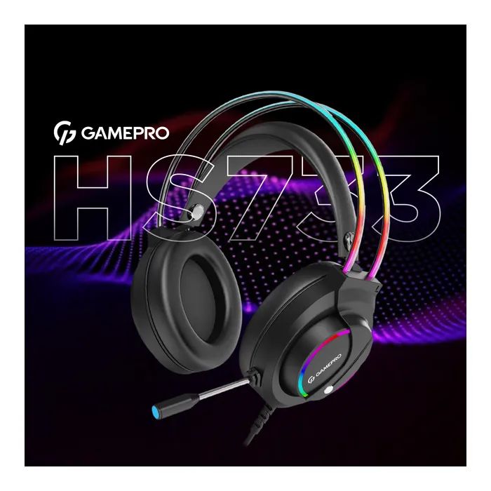 Навушники GamePro HS733 Black (HS733) зображення 3