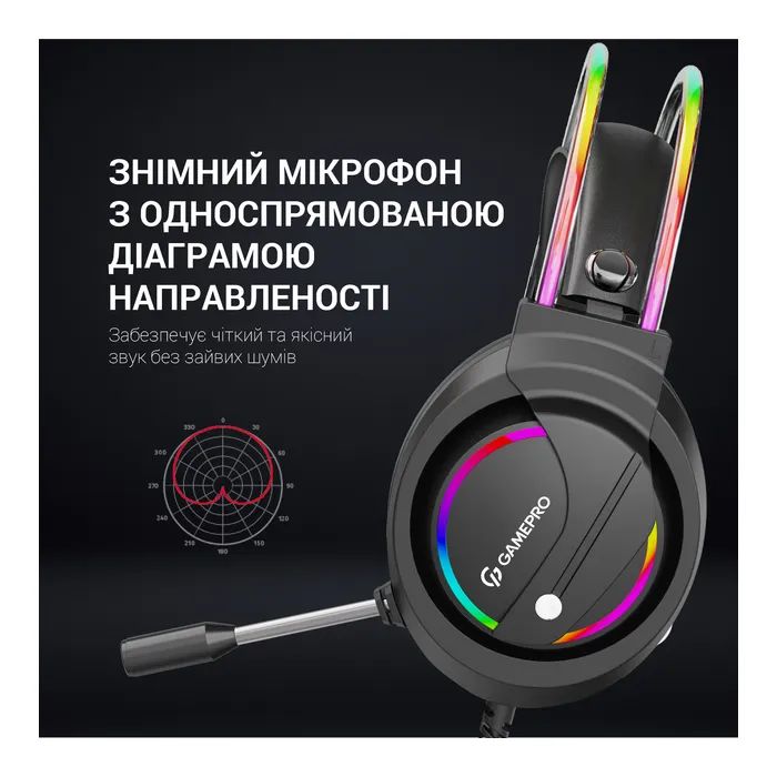 Навушники GamePro HS733 Black (HS733) зображення 6