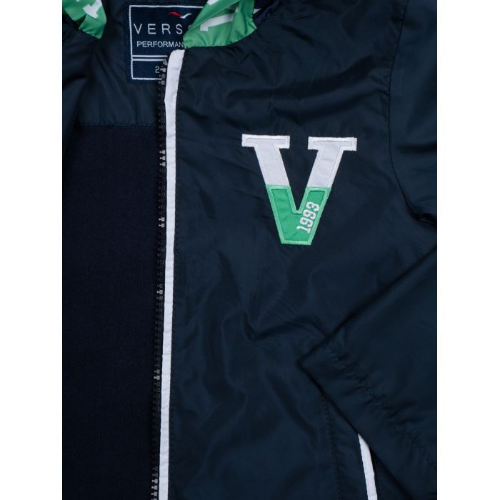 Куртка детская Verscon ветровка с капюшоном (3458-116B-blue) изображение 4
