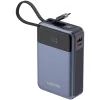 Батарея універсальна Canyon 20000mAh OnPower 600 PD/65W built-in cable Dark Grey (CNS-CPB600DG) зображення 6