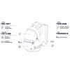 Рюкзак туристический Pacsafe Slingsafe LX400 backpack синій (45335601) изображение 7