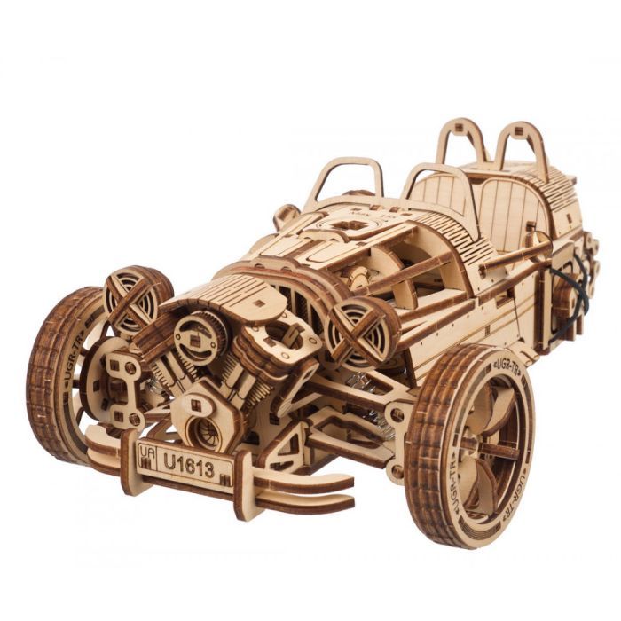 Конструктор Ugears механический 3D Трицикл UGR-S (70216) изображение 5