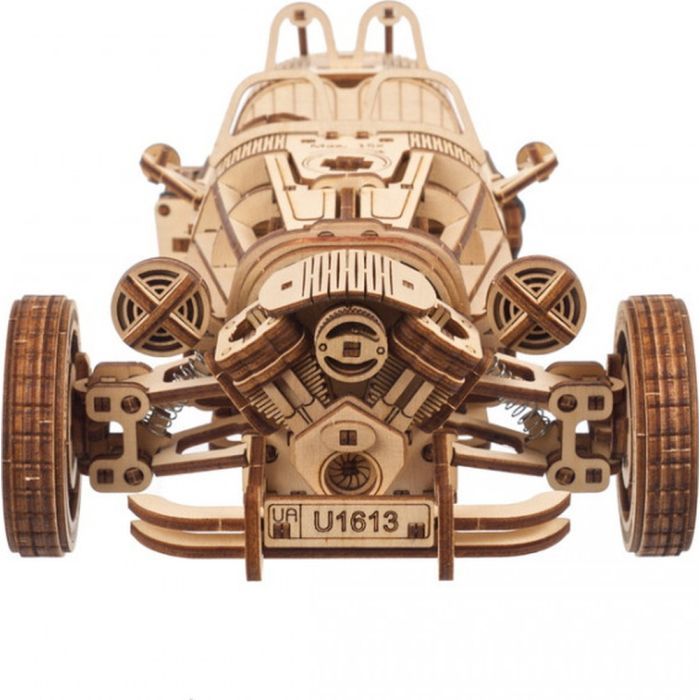 Конструктор Ugears механический 3D Трицикл UGR-S (70216) изображение 6