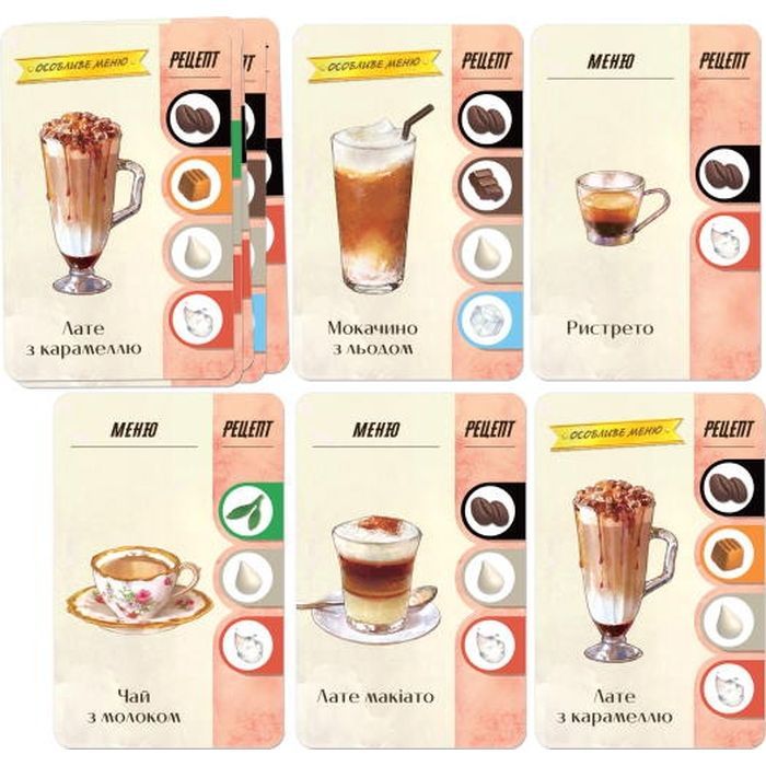 Настольная игра Games 7 Days Моя кофейня (Coffee Rush) (укр.) (MKV01UA) изображение 4