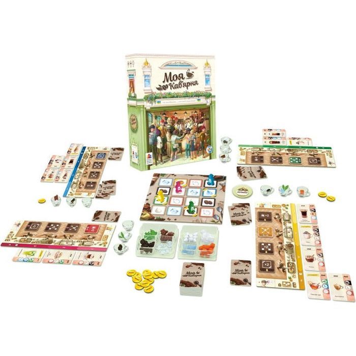 Настольная игра Games 7 Days Моя кофейня (Coffee Rush) (укр.) (MKV01UA) изображение 9