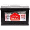 Аккумулятор автомобильный NORVEGO ВЕСТА Premium 74A +прав (0) (720 пуск)