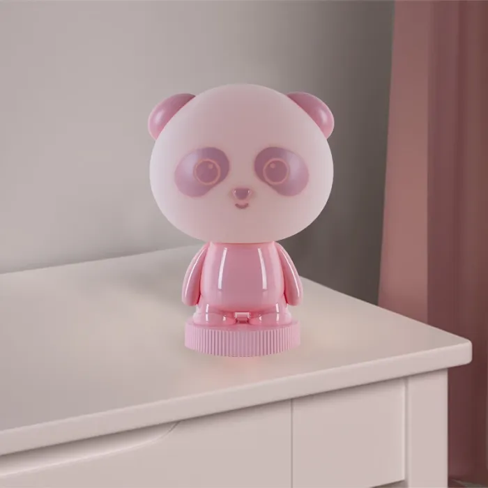 Нічник Kite Світильник LED з акумулятором Panda, рожевий (K24-490-3-2) зображення 5