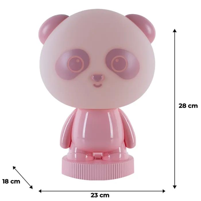 Ночник Kite Светильник LED с аккумулятором Panda, белый (K24-490-3-1) изображение 6