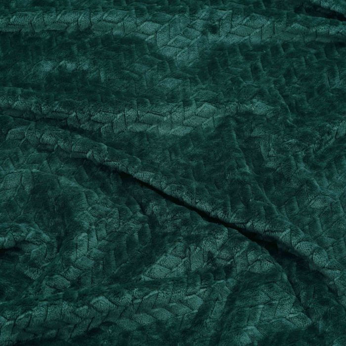 Плед Ardesto Jacquard Braid 200х220см, 100% поліестер, смарагдовий (ART0208JB) зображення 3