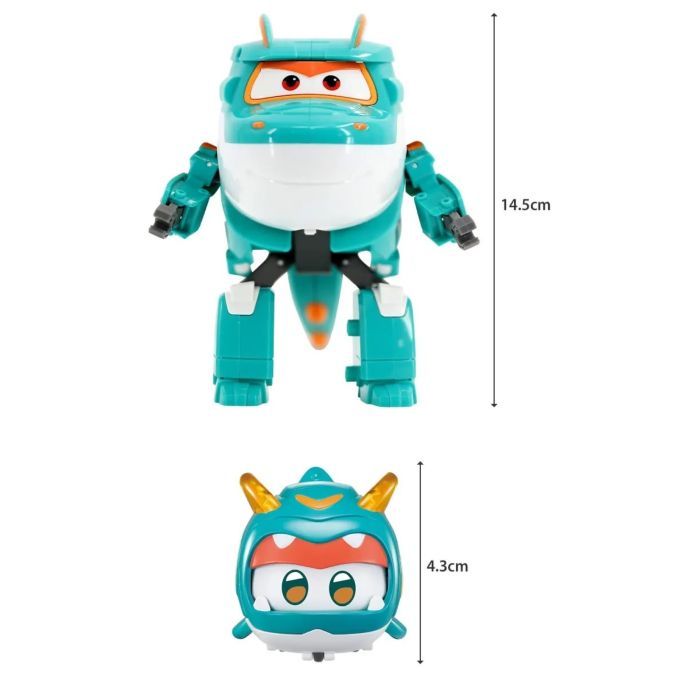 Трансформер Super Wings Transforming Тіно і улюбленець (Tino & Pet) (EU770447) зображення 8